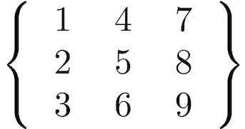 Render Matrices, Parenthesis, and Brackets in C#