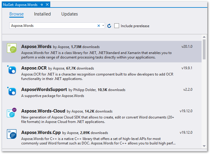 Convert Word to PDF C# .NET